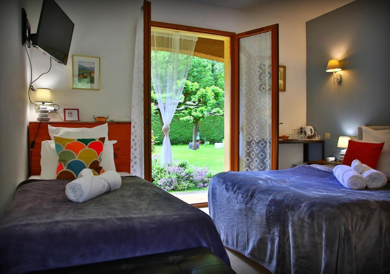 Beau Vallon - Gite Et Chambres D'Hotes Pyrenees-Mediterranee - Pays Catalan Sahorre 外观 照片